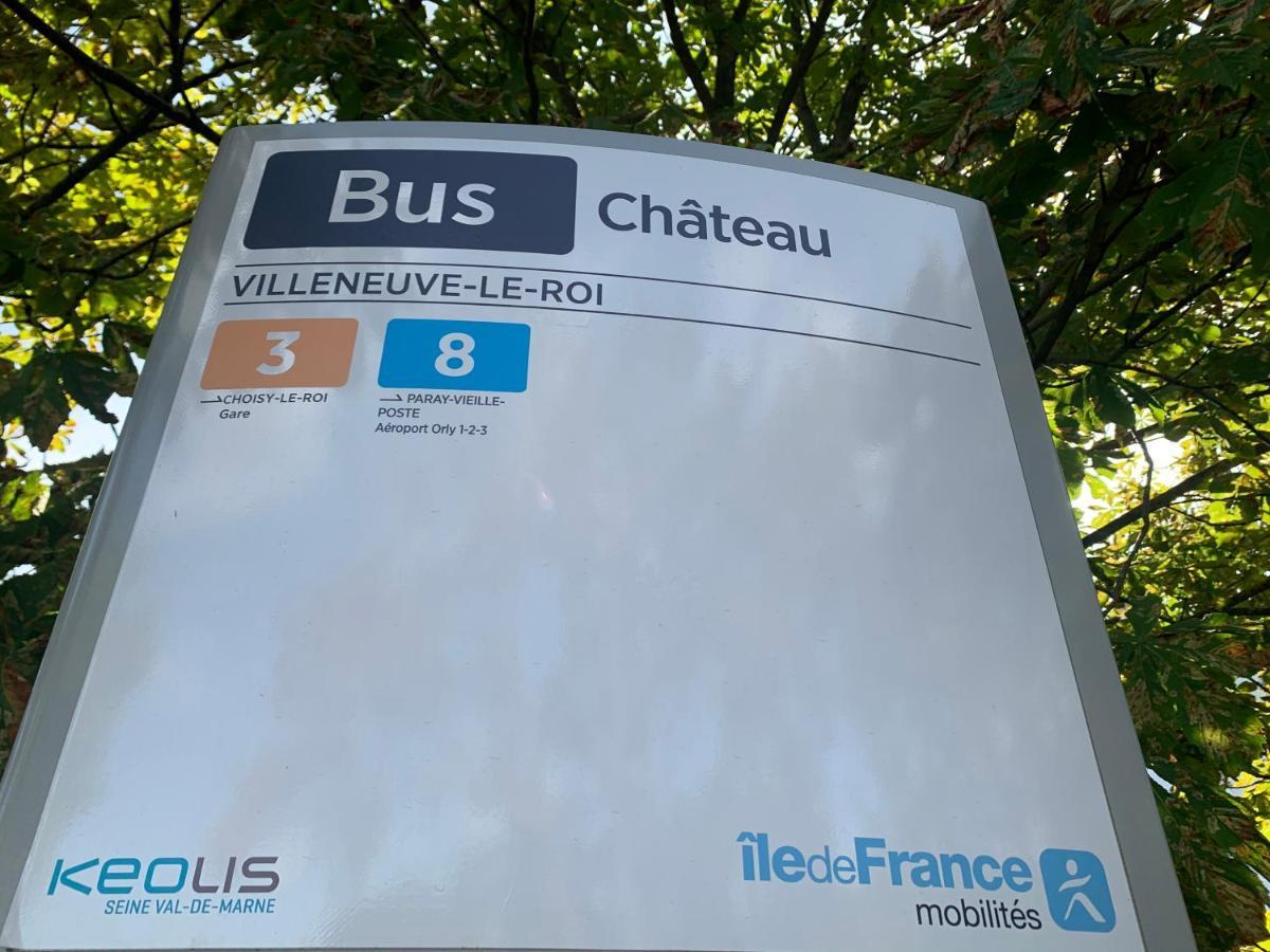 Charmant Room CHEZ NOUS bus direct ORLY Ablon-sur-Seine Extérieur photo